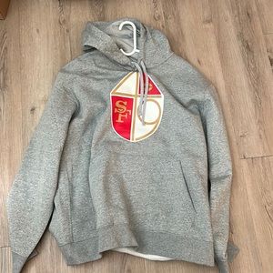 Nike San Francisco 49ers Hoodie (grey) size XXL